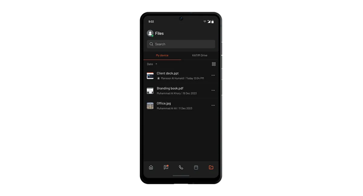 KATIM X4D Secure Content Storage and Sharing App