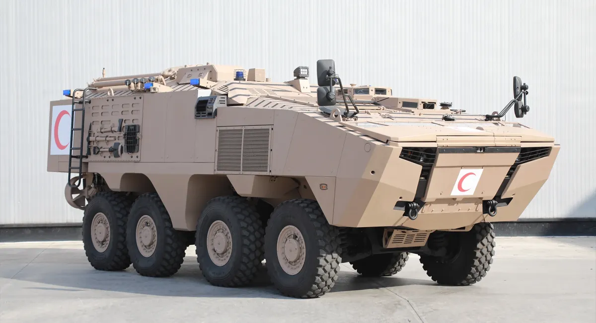 RABDAN 8x8 AMBULANCE VEHICLE