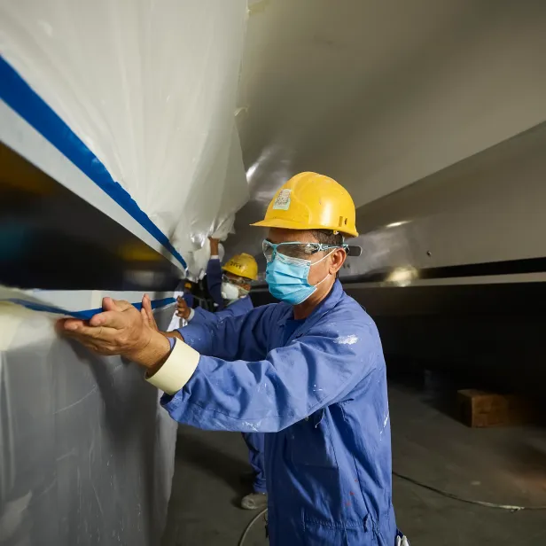 BLASTING, PAINTING AND HULL TREATMENT